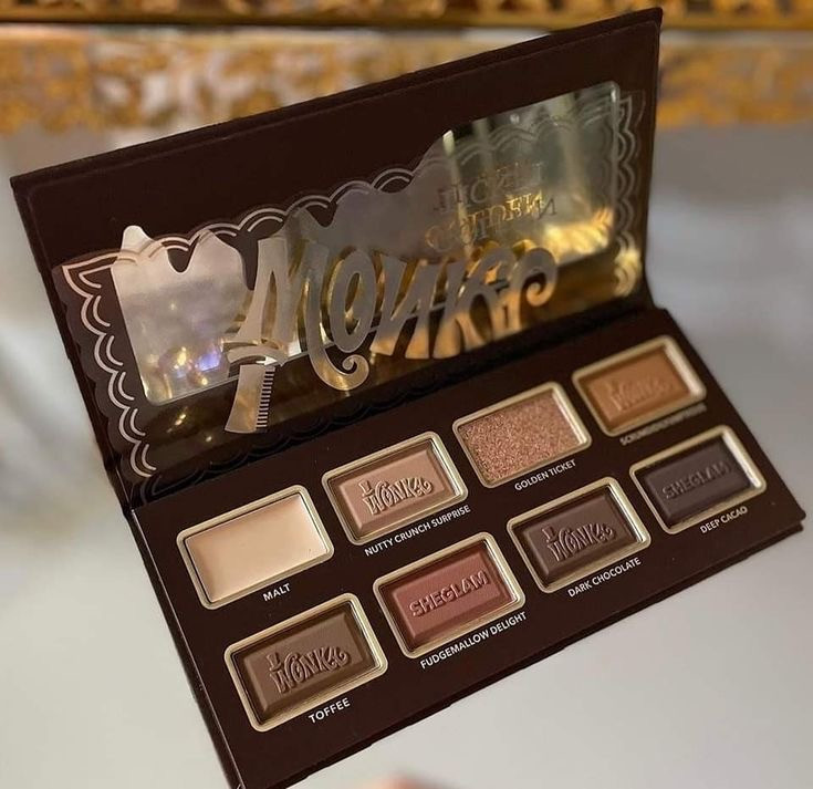 🍫پلت سایه اورجینال شیگلم(Sheglam) ۸ رنگ، مدل ویلی ونکا Wonka bar