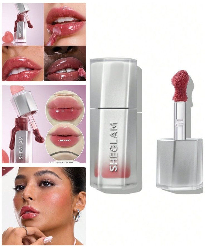 🍓لیپ گلاس اورجینال ضد آب شیگلم (Sheglam)مدل Glass Lock Air Gloss