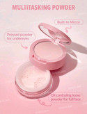 🎀پودرفیکس اورجینال دو طبقه شیگلم(Sheglam)مدل«Bubblegum»